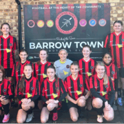 SM Northampton sponsoring Barrow Town football club in Northampton