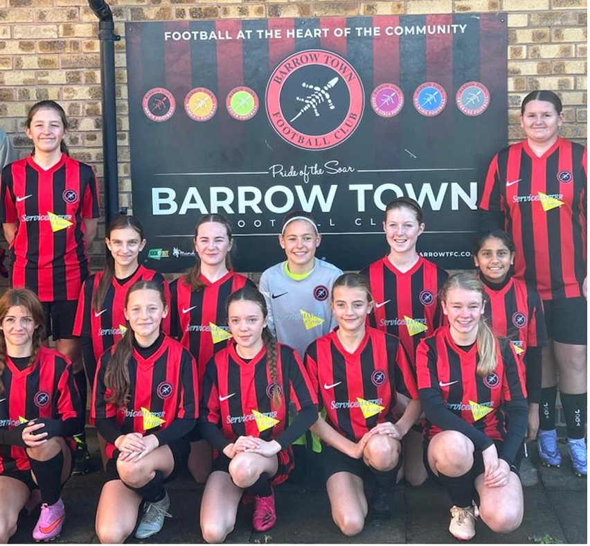 SM Northampton sponsoring Barrow Town football club in Northampton